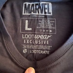 Black panther from marvel T-shirt from loot crate, women’s size large